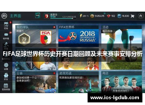 FIFA足球世界杯历史开赛日期回顾及未来赛事安排分析
